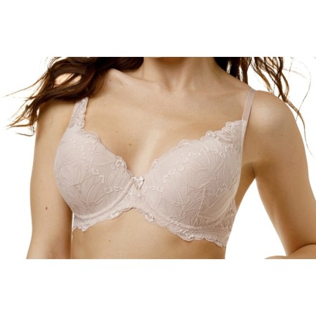 Women's bras of Lengy, size 70d, silver peony color