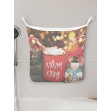 Сетка JoyArty для хранения игрушек и мелочей, на присосках, настенная