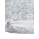 Pillow Orthopedic roller with buckwheat luster, size 20x50 cm, damask, color gray color