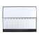 Planing on the crest of a low -off 100x300 mm, 56 sheets, boumville, black