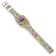 Watch of washing electronic, children's, "robots", strap L-22.5 cm, yellow