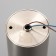 Binel lamp GU10 silver 6x6x11 cm
