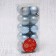 Set of balls plastic D-3 cm, 20 pcs "Classic Assorted" Blue