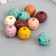 Busina for creativity tree "Ball with stripes" mix d = 1.6 cm