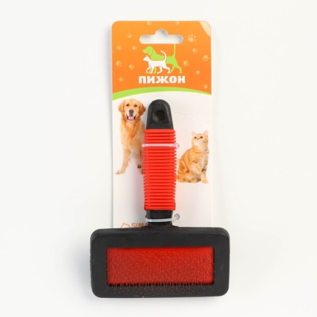 Pucumor "RIF" without drops with a rubber pen, medium, 10 x 14 cm, black-red-4