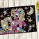 Set for creativity. Application with sequins with an adhesive layer "Pony" 21 × 30 cm