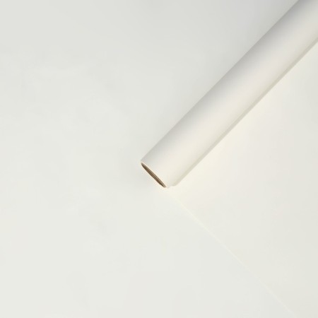 Flower Flower Flower Packing matte "White", 0.5 x 8 m, 55mmkm