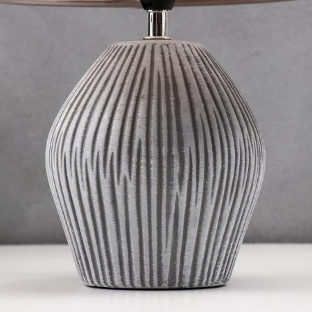 Table lamp 16615/1gy e14 40W gray 22x22x35 cm-4