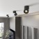 Ceiling accent light (SPOT) ELEKTROSTANDARD, KLIPS LED 15 W, 100X100X106 mm, IP20, black matte color
