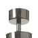 Stitch "Aliser" GU10 black chrome 7.5x7.5x20 cm