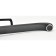 Juguni Luxe Capella kitchen mixer, single -rowing, with rotary pouring, black color is black
