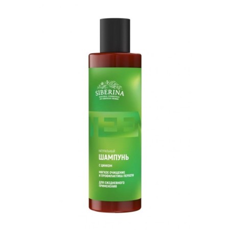 Shampoo with zinc "Soft cleansing and prevention of dandruff, 200 ml