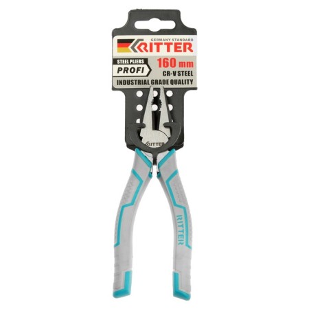 Ritter Profi HT320116 Combined Plafers, CRV steel, 2k handle 160 mm-1