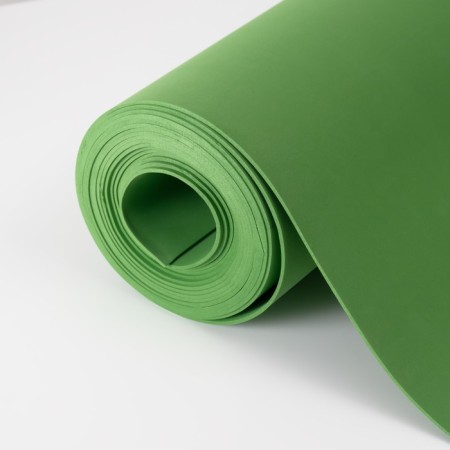Iranian Foamiran "Eva" 2 mm, 1.20x5 m, green