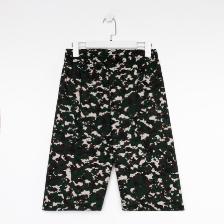 Male shorts, white/green camouflage, rr 56-7