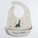 Blory for feeding "dinosaurus" silicone with pocket, gray color