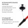 Sticks for Scandinavian walking online, telescopic, 3 sections, up to 135 cm, 2 pcs., Mix color