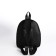 School backpack of artificial leather with Korgi pocket 27x23x10 cm