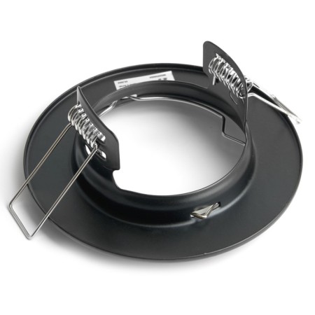Introductive Lamp Feron DL10, IP20, G5.3, 50 W, 80x80x25 mm, black matte color-1