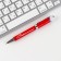 Ballic Metal pen “Sports Russian”, blue paste, 1 mm, accessories silver