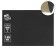 Binding cardboard (shelter) 1.25 mm, 70 x 100 cm, 800 g/m2, black