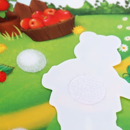 Velcro game "Theater based on the Russian folk tale" Teremok "-4