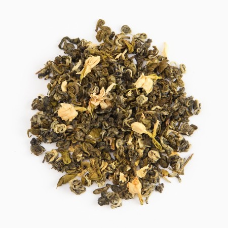 Chinese green jasmine tea "Jasmine shell, Mol Xue LO", 100 g, 2023-1