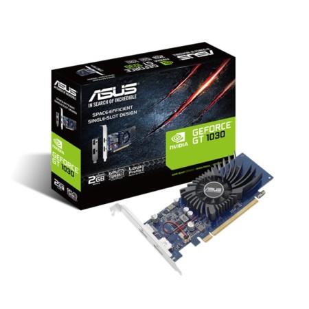 Video card ASUS GEFORCE GT1030-2G-BRK, 2 GB, 64BIT, GDDR5, HDMI, DP