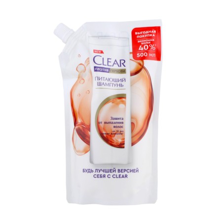 Clear hair shampoo "Hair loss", 500 ml