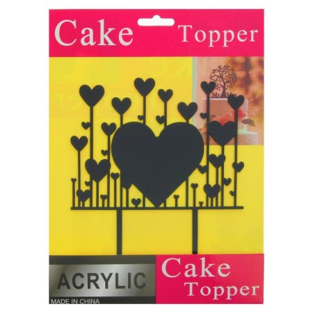 Topper "Heart", Mix colors-2