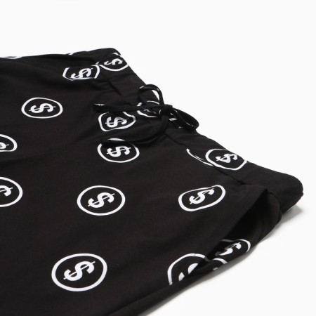 Pajama men's kaftan "bubbling" size 50, black-8
