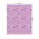 Groundpress on the table "Epistles of love", rectangular, Saten, size 120x145 cm