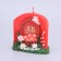 Easter curly candle "Festive", 9.5x9.5 cm, 160 gr, mix