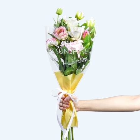Flowers "You are my sunshine" yellow, 30 x 10 x 45 cm-4