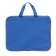 Folder with handles Textile A4, 360 x 270 x 20 mm, inner pocket Calligrata, "Office" 1Sh421, blue