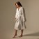 Welfare Women's bathrobe SL Home: Chess "Blanc de Blanc", size S, 100% cotton, 340 g/m2