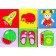 A set of developing soft cubes "objects"