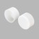 A plug for flexible neon Led Strip 20090, 1.5x2.2x2.2 cm, white color, 2 pcs