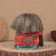 The amulet "Brown Kuzya", with a bag, 16 cm