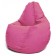 The hand-bag “Pear” is positive Luma, size m, diameter 70 cm, height 90 cm, velor, pink color