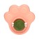 A toy for cats with cat mint "paw", 8.5 cm, pink