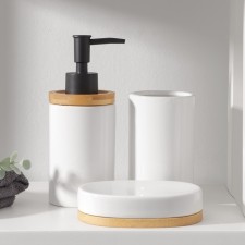 A set of accessories for the bathroom Savanna 