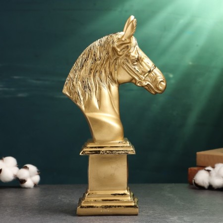 The pedestal "Horse head" 33x10x18cm