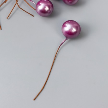 Decor for creativity "Ball Linge Pearl" d = 1.5 cm set 20 pcs 6x1.5x1.5 cm