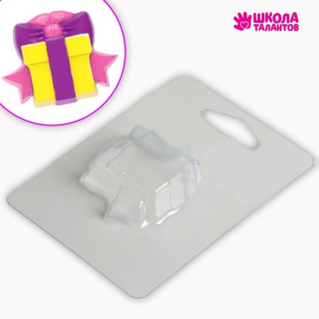 Plastic form for soap "New Year! Gift for you »4.8 × 5.5 cm