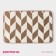 Bath and toilet rug of the Dolyan "Rally", 40 × 60 cm, brown color