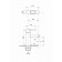 Fauzt FZS-W49 shell mixer, single-leaf, pour 105 mm, white