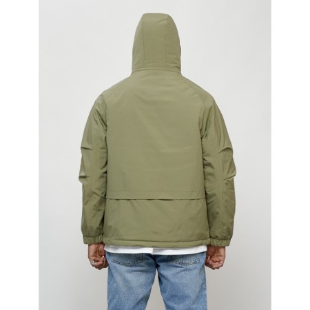 Spring jacket, size 50, light green color-3