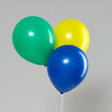 Latex ball 12 ", standard, set 100 pcs., Mix color-1