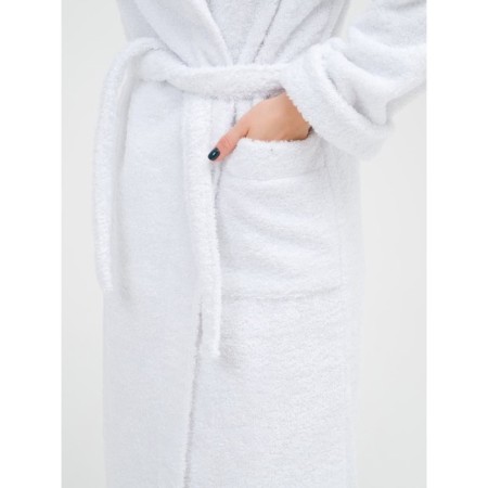 Frequencies Tainted Hood with a hood, size 56-58, white color-1